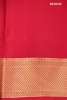 Checks & Contrast Mysore Crepe Silk Saree